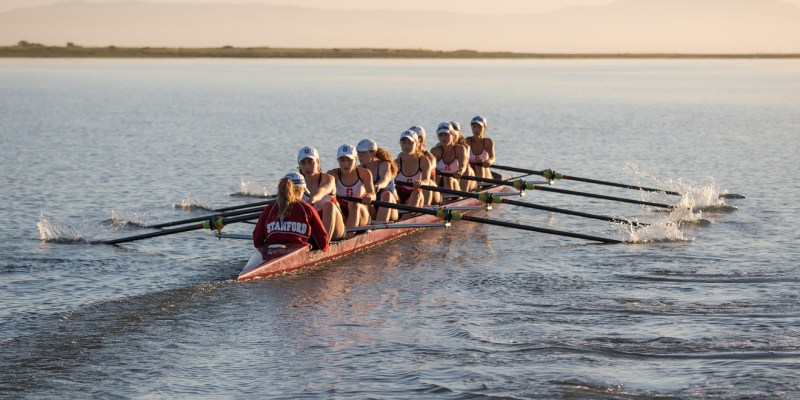 The women's lightweight rowing team won every race this weekend to capture its third straight national title, the fifth Stanford team title this year. (DAVID BERNAL/isiphotos.com)