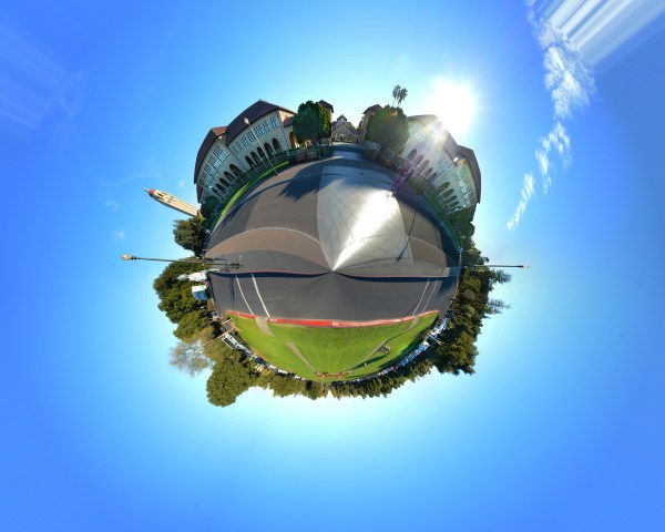 The front of Main Quad and the Oval from a 360-degree view
