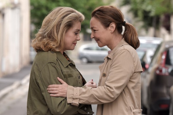 Catherine Deneuve as Béatrice Sobolevski and Catherine Frot as Claire Breton in Martin Provost's "The Midwife." © Michaâl Crotto/Courtesy of Music Box Films