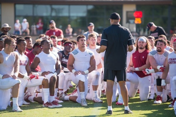 Each year since David Shaw took over as head coach in 2011, Stanford has been ranked in the Associated Press preseason poll. (DAVID BERNAL/isiphotos.com)