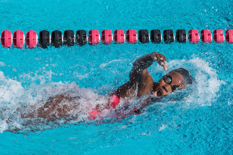 Simone Manuel won five gold medals at the 2017 FINA World Championships.(BILL DALLY/isiphotos)