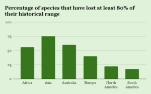 Stanford biologists map recent, human-caused animal extinction trends