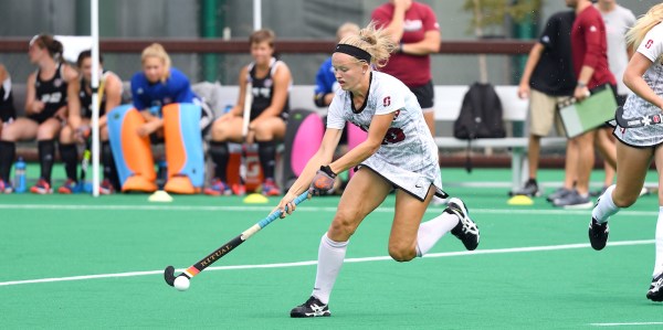 Freshman attacker Corinne Zanolli scored three goals over the weekend, including two in her home debut against Iowa. Zanolli was named America East Rookie of the Week for her efforts. (HECTOR GARCIA-MOLINA/isiphotos.com)