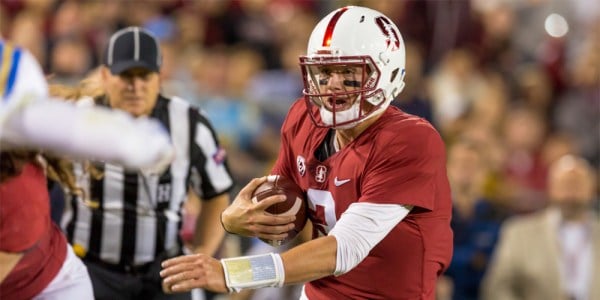 Sophomore quarterback K.J. Costello will start on Saturday as an injury forces senior Keller Chryst to sit out. Can Costello continue his success this week against the Sun Devils?(SYLER PERALTA-RAMOS/The Stanford Daily)