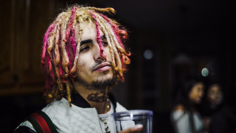 Lil Pump in the music video for his song "D Rose" (Courtesy of Lil Pump).