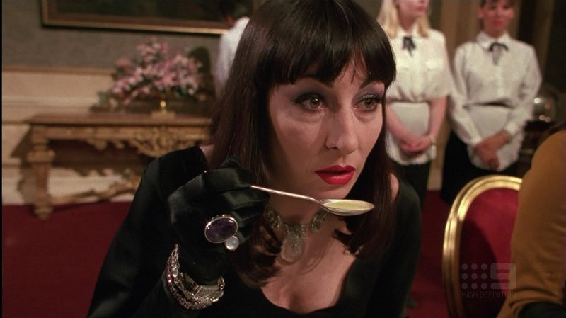 Anjelica Huston in "The Witches." (Courtesy of Warner Bros. Entertainment)