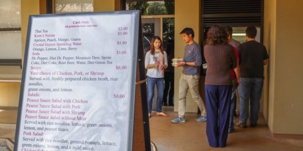 Thai Cafe (SAM GIRVIN/The Stanford Daily).