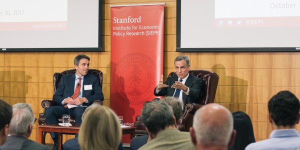 Robert Kaplan from the Dallas Federal Reserve visited Stanford this week (MONIQUE OUK).