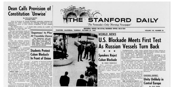 (The Stanford Daily Archives)