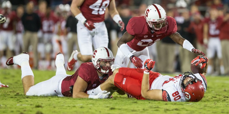 Stanford will play a Utes team that has a strong defensive and an effective defense. A win in Salt Lake City could provide the push the Cardinal need to have a great year.(CASEY VALENTINE/isiphotos.com)