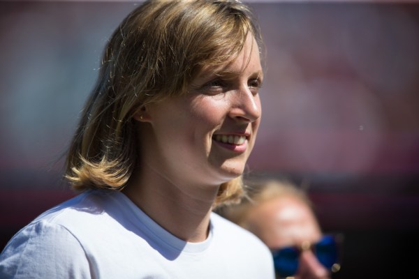 Sophomore swimming icon Katie Ledecky is leaving the collegiate swimming world to go pro. (Al Chang/ isiphotos.com)