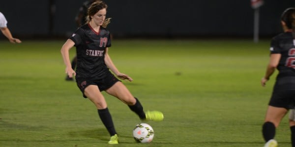 Stanford welcomes back Senior Andy Sullivan after she missed the last few games playing with the US national team. The Cardinal head to SoCal to take the Bruins after three straight home games and will look to keep their undefeated PAC-12 record alive. 
(ERIN ASHBY/The Stanford Daily)