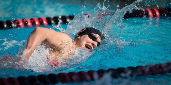 Sophomore Katie Ledecky (above) and the rest of No. 1 Stanford women's swimming and diving have their home opener on Thursday against Oregon State.(CASEY VALENTINE/isiphotos.com)