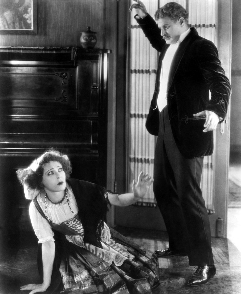 Alla Nazimova and Alan Hale, Sr. in a still from the 1922 film "A Doll's House." (United Artists/WIKIMEDIA COMMONS)