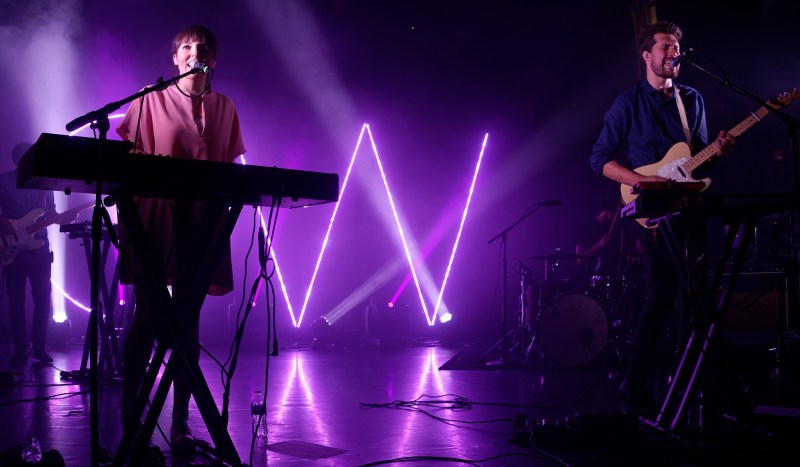 Oh Wonder at the El Rey Theatre in January 2016. (Courtesy of Justin Higuchi)