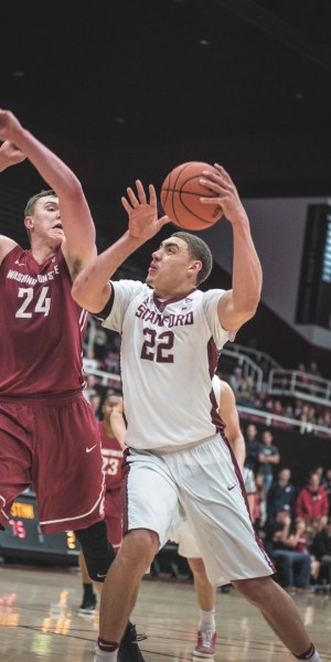 Senior forward Reid Travis (above) scored 24 points and three rebounds in the 91-81 exhibition win over Chico State.(RYAN JAE/The Stanford Daily)