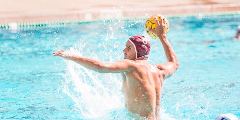 Sophomore Ben Hallock (above) led Stanford to victory with a hat trick in the 7-5 victory over UCLA.(BILL DALLY/isiphotos.com)