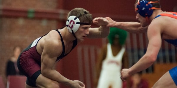 In Stanford’s lose against Virginia Tech, redshirt senior Connor Schram had an individual 6-1 win. Connor Schram is ranked No. 10 in the NCAA currently and the team will look to him this season along with All-American redshirt junior Paul Fox, who ranks No. 9. [RAHIM ULLAH/The Stanford Daily]