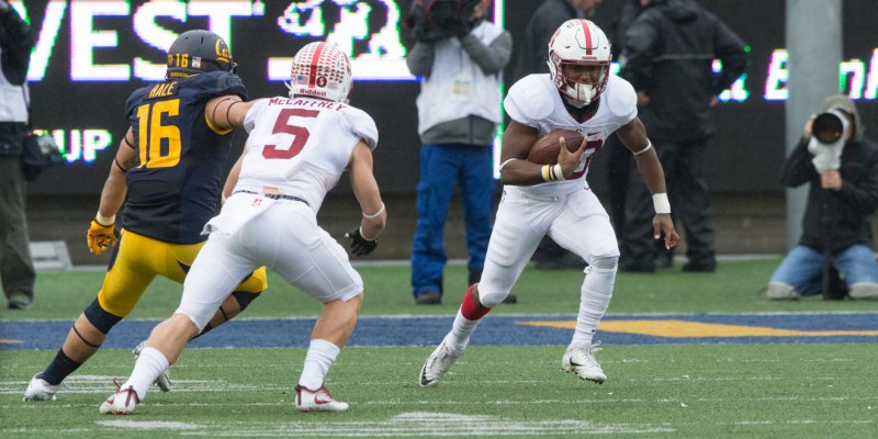 Junior running back Bryce Love has been impressive this season with 1,848 rushing yards and 16 touchdowns. Only a high ankle sprain has limited the mercurial running back. Love has been the Stanford offense for most of the year, and he will definitely be needed against USC on Friday.(RAHIM ULLAH/isiphotos.com)