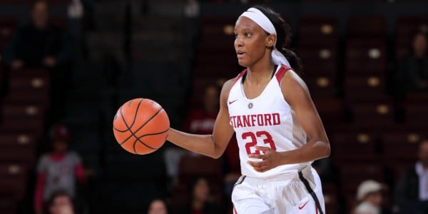 The Cardinal got a big boost from freshman guard Kiana Williams (above) who scored a career-high 17 points in the win over USF.(BOB DREBIN/isiphotos.com)