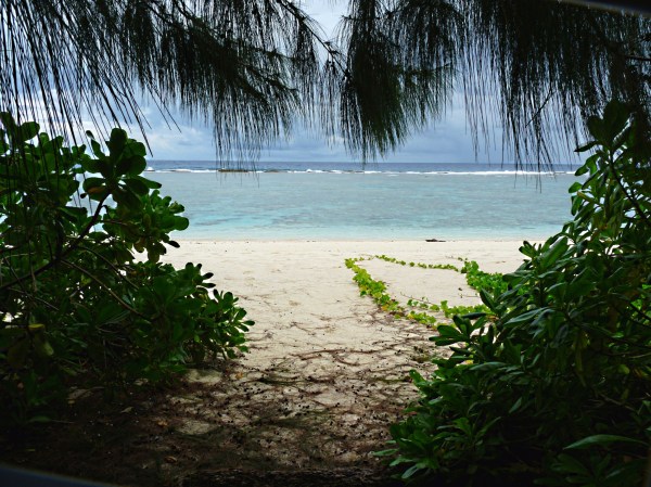 Ritidian Beach - Guam National Wildlife Refuge. (Laura Beuregard/U.S. FISH & WILDLIFE SERVICE)