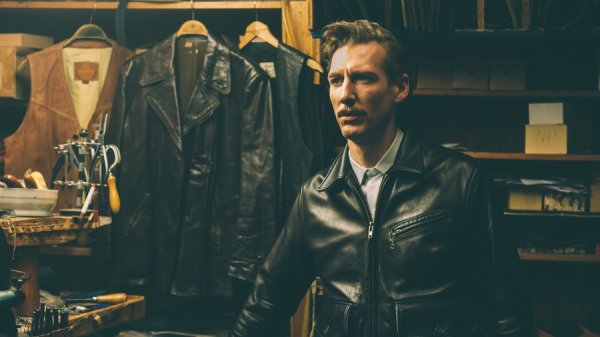 Pekka Strang as the eponymous title character of "Tom of Finland." (Courtesy of Protagonist Pictures)