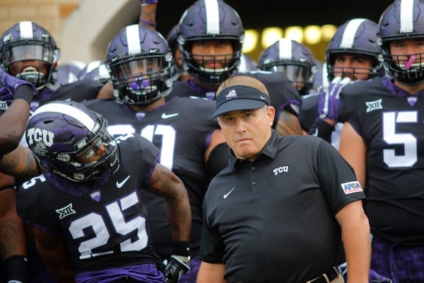 Since 2000, TCU head coach Gary Patterson has led the Horned Frogs to a 159-57 record, including a Rose Bowl victory and a Big 12 Championship. (Rodger Mallison/Fort Worth Star-Telegram/TNS)