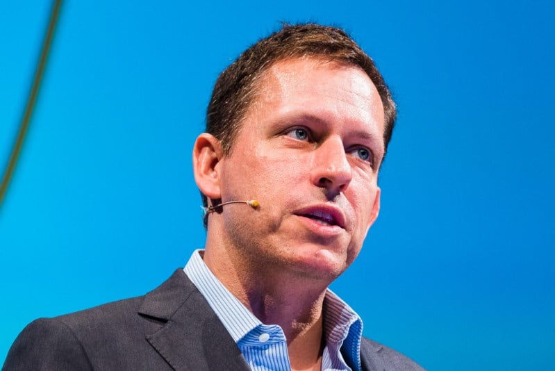 Peter Thiel ’89 JD ’92, pictured above, co-founded data mining company Palantir in 2004 (Courtesy of Dan Taylor, Wikimedia Commons).