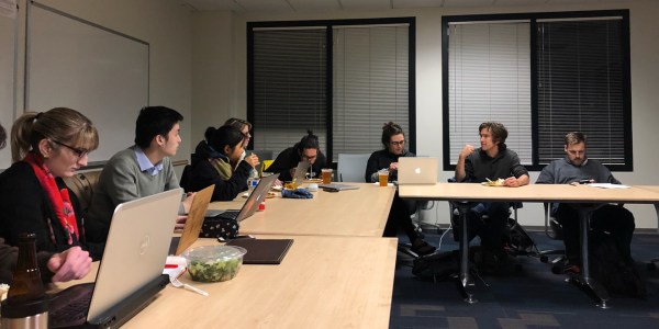 Wednesday's GSC meeting (SEAN CHEN/The Stanford Daily)