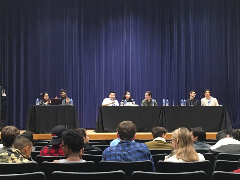 Students debate controversial speakers on campus (ELIANE MITCHELL/The Stanford Daily).
