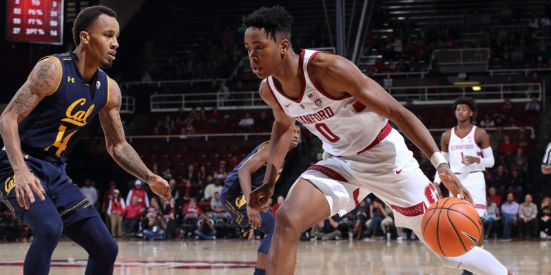 With only four college games under his belt, highly touted freshman Kezie Okpala is averaging ten points and is regarded by Stanford’s Head Coach, Jerod Hanse, as the team’s best defender. (Courtesy of ISI photos)