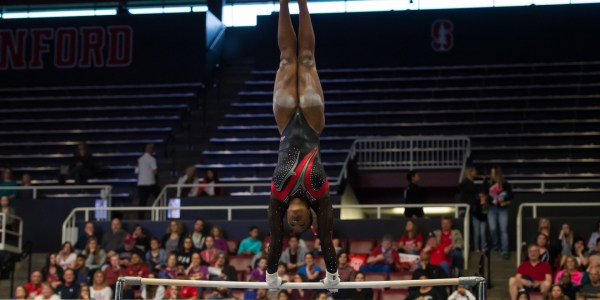 Senior Elizabeth Price (above) has been a staple for women's gymnastics since her freshman year. This year she will be supported by a new head coach and six freshman.(KAREN AMRBOSE HICKEY/isiphotos.com)