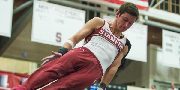 Senior Robert Neff's all-around performance helped Stanford sweep No. 10 Cal and SC United in the Cal Benefit Cup.(RAHIM ULLAH/The Stanford Daily)
