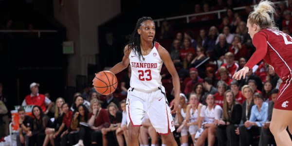 Freshman Kiana Williams (above) has averaged 10.3 points per game in Pac-12 play. Her contributions will be needed once again against Arizona state.(BOB DREBIN/isiphotos.com)