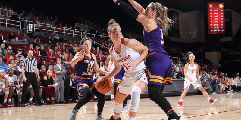Junior forward Alanna Smith (above) is averaging 13.3 points and  7.5 rebounds per game to help Stanford to a 8-2 Pac-12 record, which is tied for second place.(BOB DREBIN/isiphotos.com)