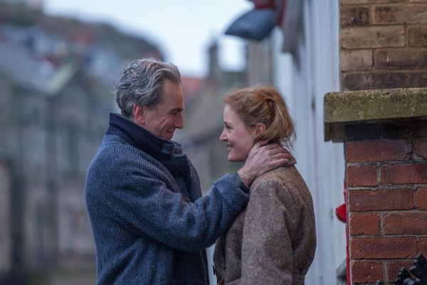 Daniel Day-Lewis and Vicky Krieps in Phantom Thread. (Courtesy of Focus Features)