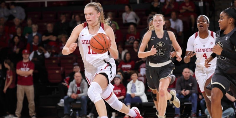 Senior Brittany McPhee has been first in the Pac-12 for scoring in February. The senior will be important in the upcoming two games against Washington and Washington State. (BOB DREBIN/isiphotos.com)