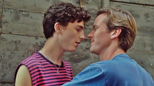 Timotheé Chamalet and Armie Hammer in "Call Me By Your Name." (Courtesy of Sony Pictures)