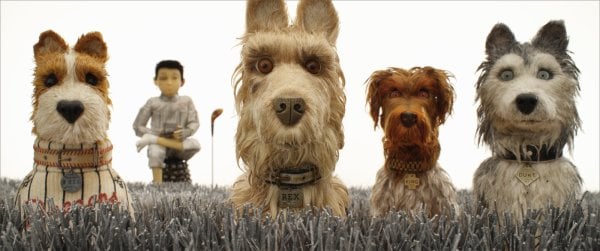 A scene from Wes Anderson's "Isle of Dogs." It is the American auteur's second animated feature, after 2009's "The Fantastic Mr. Fox." Courtesy of Fox Searchlight Pictures.