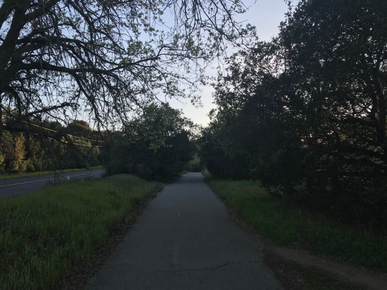 The site of the assault. (COURTNEY DOUGLAS/The Stanford Daily)