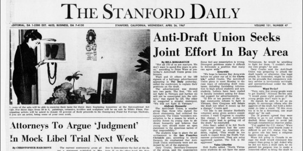 ARCHIVES/The Stanford Daily