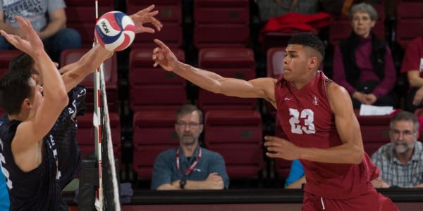 Freshman Jaylen Jasper has exceeded expectations this season, leading the team in kills (346 total) and total attacks. Jasper was one of the main components heading the tough fight that ended in an unfortunate win against No. 5 UCLA. (CASEY VALENTINE/isiphotos.com)