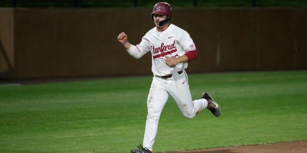 Andrew Daschbach joined fellow sophomores Kyle Stowers and Tim Tawa in demonstrating the depth of the Cardinal team when they each scored a home run. Despite their performance, the team took its first series loss of the season against UCLA. (BOB DREBIN/isiphotos.com)