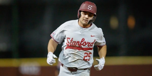 Sophomore first baseman Andrew Daschbach (above) crushed a grand slam in Saturday's contest against the Sun Devils to help mount a Cardinal comeback. (BOB DREBIN/isiphotos.com)