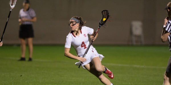 Junior midfielder Areta Buness was one of the top contributors in this weekend's Pac-12 Tournament victory. Buness scored four times against USC on Friday in the semifinals and then netted three more in the final game against Colorado. (RAHIM ULLAH/The Stanford Daily)