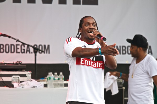 Pusha T at the Brooklyn Hip-Hop Festival in 2013. (SIMON ABRAMS/Wikimedia Commons)