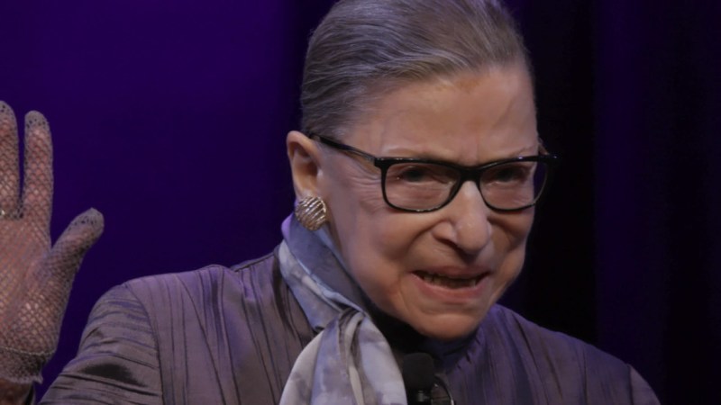 U.S. Supreme Court Justice Ruth Bader Ginsburg in "RBG," directed by Betsy West and Julie Cohen. (Courtesy of Magnolia Pictures)