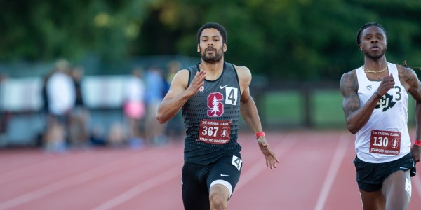 Isaiah Brandt-Sims currently leads the team in the 100 meter dash, and will be expected to perform well at the Invitational. (JOHN P. LOZANO/isiphotos.com)