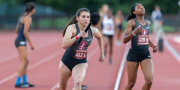 Stanford, California - April 21, 2018: Stanford Cardinal Classic at Cobb Track and Angell Field in Stanford, California.