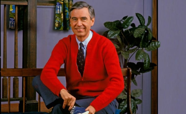 Fred Rogers in "Mister Rogers' Neighborhood." (Courtesy of Focus Features)